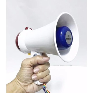 MINI MegaPhone PK ลำโพงฮอนด์ โทรโข่ง ขนาด 4 นิ้ว เสียงดัง พกพาสะดวก (คละสี)  #91