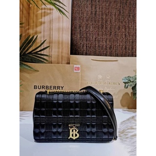 กระเป๋าสะพาย ของแท้ BURBERRY FRAGRANCES QUITED LAMBSKIN BAG VIP GIFT WITH PURCHASE GWP