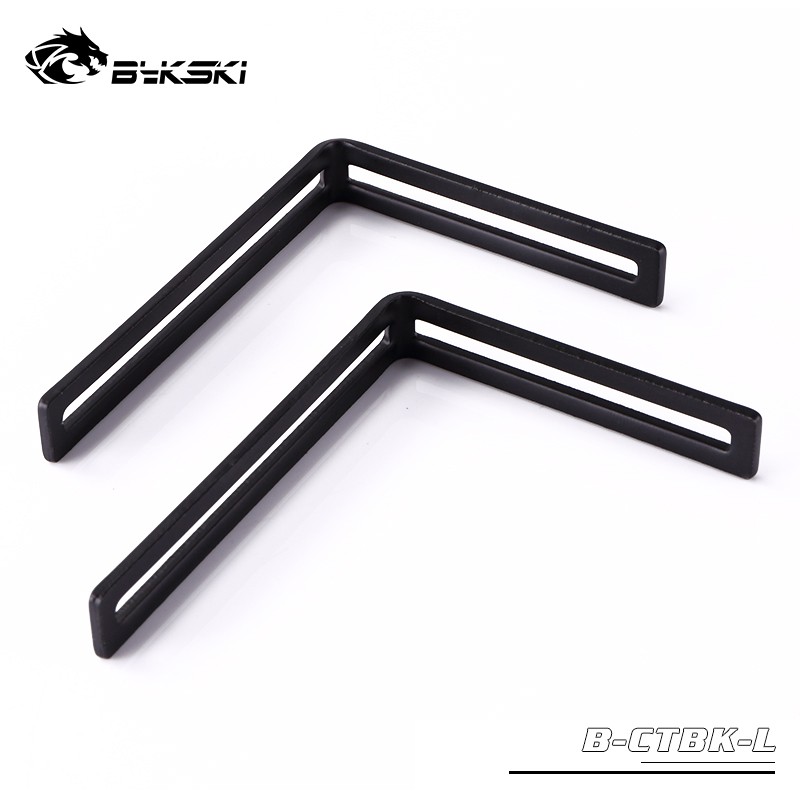 Bykski Water Tank Bracket/หม้อน้ํา Bracket อุปกรณ์เสริมคอมพิวเตอร์ Fitting/วงเล็บเหล็กสีดําเพื่อช่วยถัง Fixing B-CTBK-L
