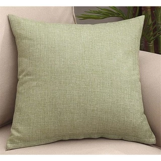<Hot>ปลอกหมอนผ้าลินิน สีเทา 55×55.50x50,45x45,40×40.ปลอกหมอนอิง ระบายอากาศ สําหรับตกแต่งบ้าน โซฟา