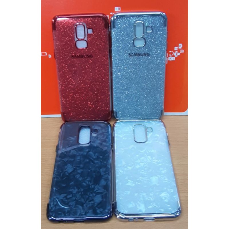 เคส SamSung J8 ขอบขัดแฟชั่น