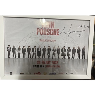 KINNPORSCHE  WORLD TOUR 2022 [SIGNED POSTER APO] #มายอาโป