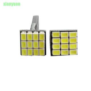 Xy หลอดไฟเลี้ยวรถยนต์ T10 3020 12 SMD LED 2 ชิ้น