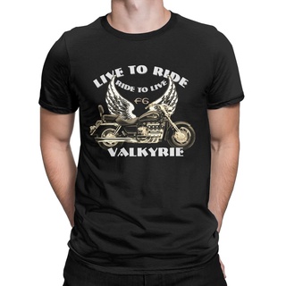 [S-5XL] GILDAN เสื้อยืด ผ้าฝ้าย แบบนิ่ม ทรงหลวม ลาย Motor Live To Ride F6 Valkyrie สําหรับขี่รถจักรยานยนต์