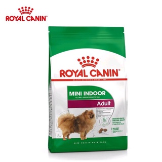 Royal Canin Mini Indoor Adult อาหารสุนัขโต ขนาดเล็ก เลี้ยงในบ้าน อายุ 10 เดือน–8 ปี ขนาด1.5กก.