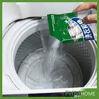 ผงล้างเครื่องซักผ้า ผงทำความสะอาดเครื่องซักผ้า washer cylinder cleaner รุ่น GreenWashing05A-J1