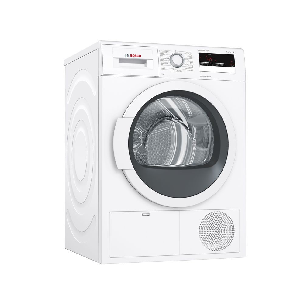 Clothes dryer DRYER FL BOSCH WTB86203TH 9KG Washing machine Electrical appliances เครื่องอบผ้า เครื่องอบผ้าฝาหน้า BOSCH