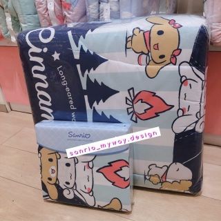 ผ้าปูที่นอน+นวม SANRIO ลาย Cinnamoroll 6ฟุต🔥ลิขสิทธิ์ของแท้💯SANRIO🐱💕พร้อมส่งค่ะ