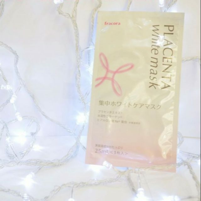 fracora Placenta White Mask