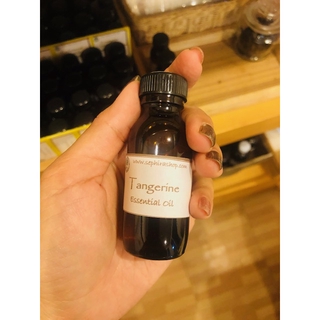 น้ำมันหอมระเหย จากส้มเขียวหวาน Essential Oil Tangerine ใช้หยดตะเกียง น้ำมันใส่diffuser เครื่องหอม ทำเครื่องสำอาง