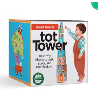 eeBoo Good Deeds Tot Tower เรียนรู้การสร้าง Tower ภาพการทำความดี