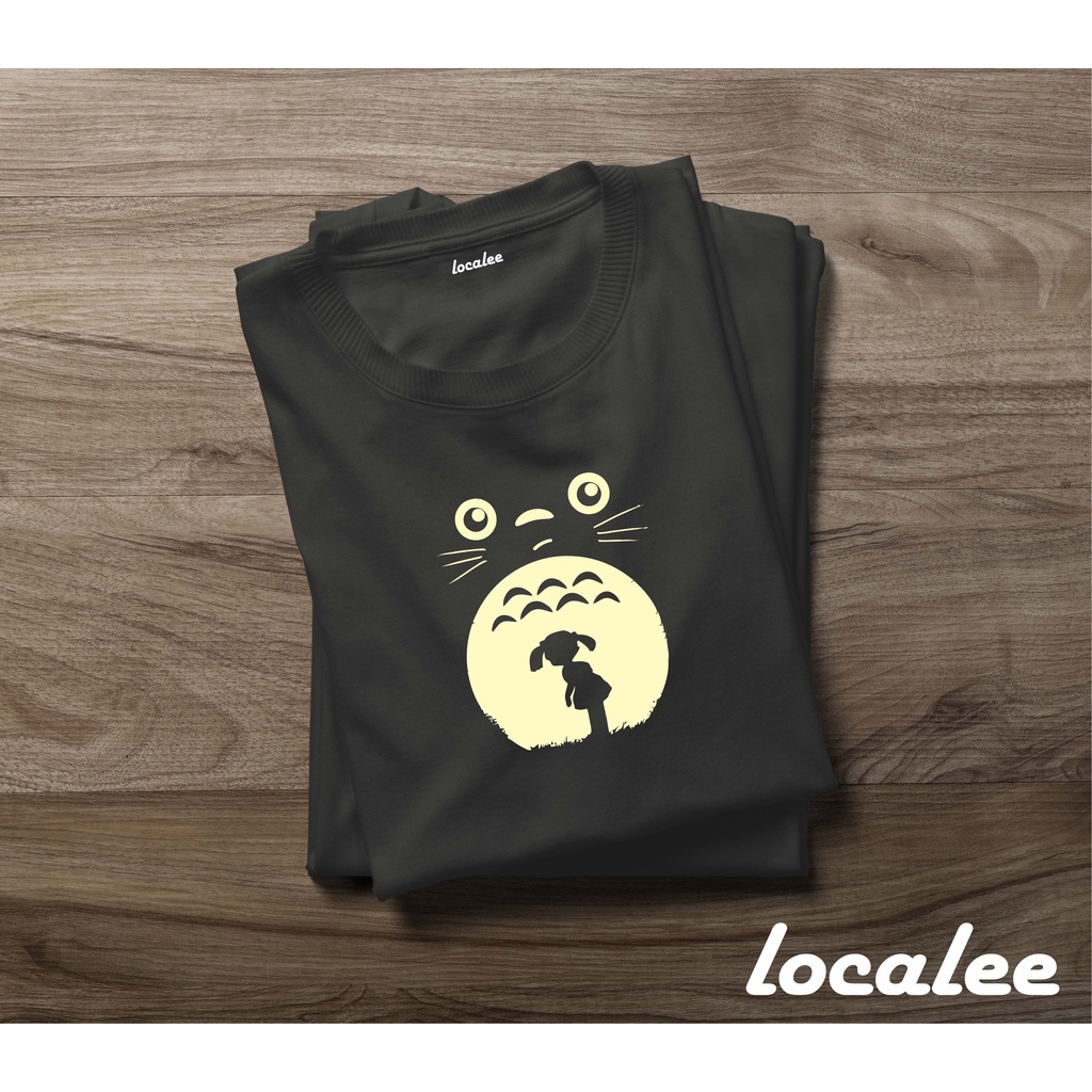 GHIBLI TOTORO TSHIRT IN GREY - เสื้อยืด TOTORO - เสื้อยืดญี่ปุ่น TOTORO ANIME