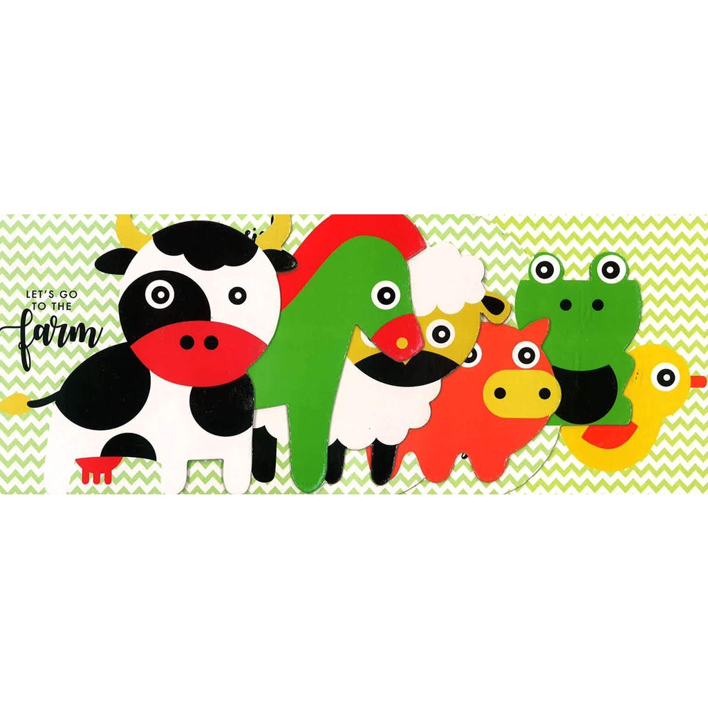 BBW หนังสือ Long Book: Farm ISBN: 9789463334358