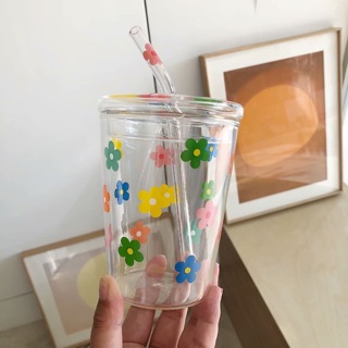 พร้อมส่ง 𝗪𝗮𝘁𝗲𝗿 𝗰𝘂𝗽 🥛 แก้วน้ำน่ารัก