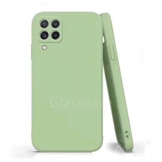 เคสโทรศัพท์ ซิลิโคน กันกระแทก สําหรับ Samsung Galaxy A22 A12 A42 M32 4G 5G Square Silicone Phone Case Camera Protection Couple Soft Back Shockproof Cases Cover