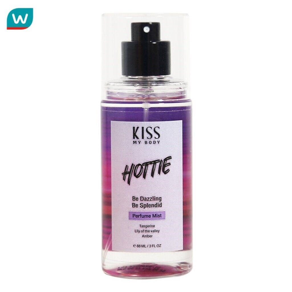 Kiss My Body คิส มาย บอดี้ เพอร์ฟูม มิสต์ ฮอตตี้ 88 มล. น้ำหอม สเปรย์น้ำหอม