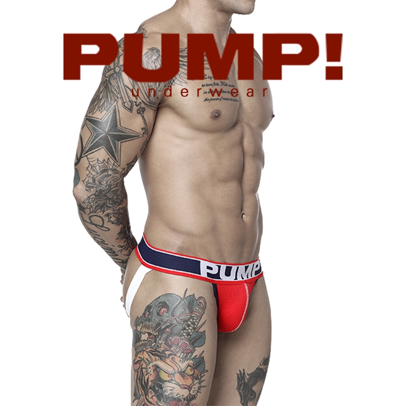 Pump Cotton mens thongs เซ็กซี่แห้งเร็ว Breathable สะโพกยกสไตล์ INS ชุดชั้นในชาย