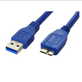 สายUSB3.0ความยาว50เซนติเมตรใช้กับกล่องฮร์าดดิสไว้เพื่อเชื่อมโอนย้ายข้อมูลลงคอมพิวเตอร์สายสัญญานดีมากสายหนาใหญ่นิ่ม