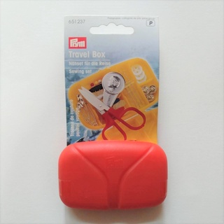 Prym TRAVELLING COMPANION BON VOYAGE Red / เซ็ตอุปกรณ์ตัดเย็บพกพา สีแดง แบรนด์ Prym จากประเทศเยอรมนี (G651237)