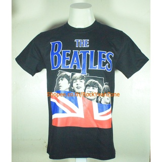 เสื้อวง THE BEATLES เสื้อไซส์ยุโรป เดอะบีเทิลส์ PTA1747 เสื้อวงดังๆ วินเทจ Rockyeah