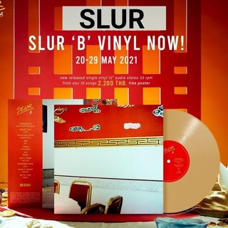 ■มือ1 VINYL  SLUR   อัลบั้ม B จาก SLUR