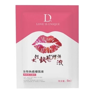 เจลหล่อลื่น DUAI 8 ml สำหรับสายลิ้นโดยเฉพาะ ชนิดซองแบบพกพาสะดวก (จัดส่งไม่ระบุชื่อสินค้า)