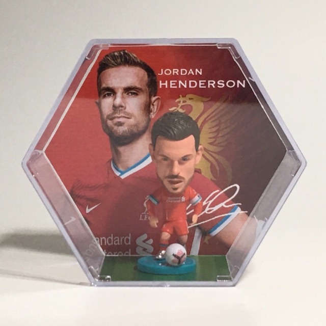 Liverpool โมเดลนักฟุตบอล Jordan Henderson พร้อมกล่องอะครีลิค
