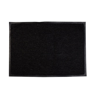 พรมปูพื้นรถ CARBEST สีดำ  ขนาด 50 x 70 ซม. พรมเช็ดเท้า Car floor mats CARBEST black color size 50 x 70 cm.