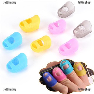 [Jettingbuy] ปลอกสวมนิ้วมือ สําหรับเล่นกีตาร์ อูคูเลเล่ 4 ชิ้น