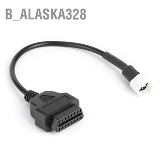 B_Alaska328 เครื่องสแกนเนอร์ 3 Pin เป็น Obd2 สําหรับ Yamaha X-Max N-Max Mt-125