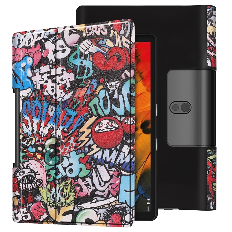 ธุรกิจ ฝาครอบป้องกัน For Lenovo Yoga Smart Tab cover หุ้ม Yoga Tab 5 10.1 inch YT-X705F ซองหนัง case เคส