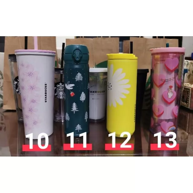 แก้วสตาร์บัค Starbucks สแตนเลส 20oz ลายซากุระ thumbnail 6