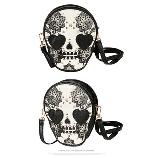 กระเป๋า Two Way Chicky Flowery Skull