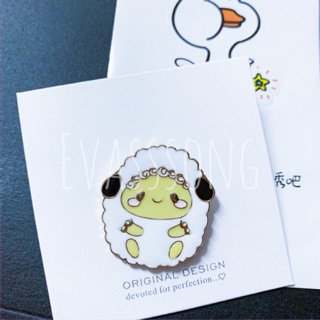 (มีของพร้อมส่ง!!!) PIN เข็มกลัด - แกะขาว