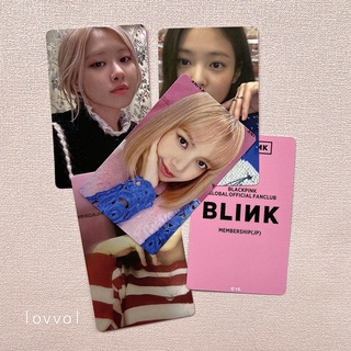 การ์ดโลโม่ โฟโต้การ์ด ลายศิลปินเกาหลี BLACKPINK Weverse BLINK ขนาดเล็ก สําหรับแฟนคลับ เก็บสะสม 4 ชิ้น ต่อชุด