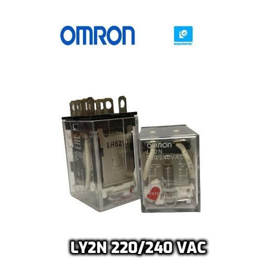 OMRON รีเลย์วัตถุประสงค์ทั่วไป LY2N 220/240 VAC