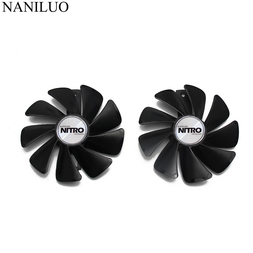 GPU RX 480 RX 470 Cooler NITRO Gear พัดลมสําหรับ Sapphire RX480 RX470 การ์ดวิดีโอระบบระบายความร้อนเป