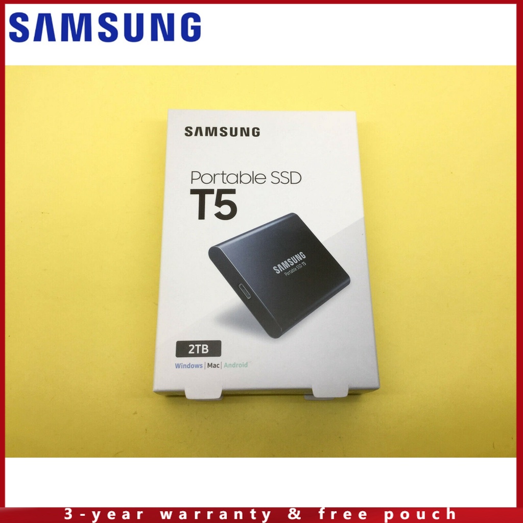 2TB × 2枚】Samsung T5 ポータブルSSD 【冬バーゲン☆特別送料無料