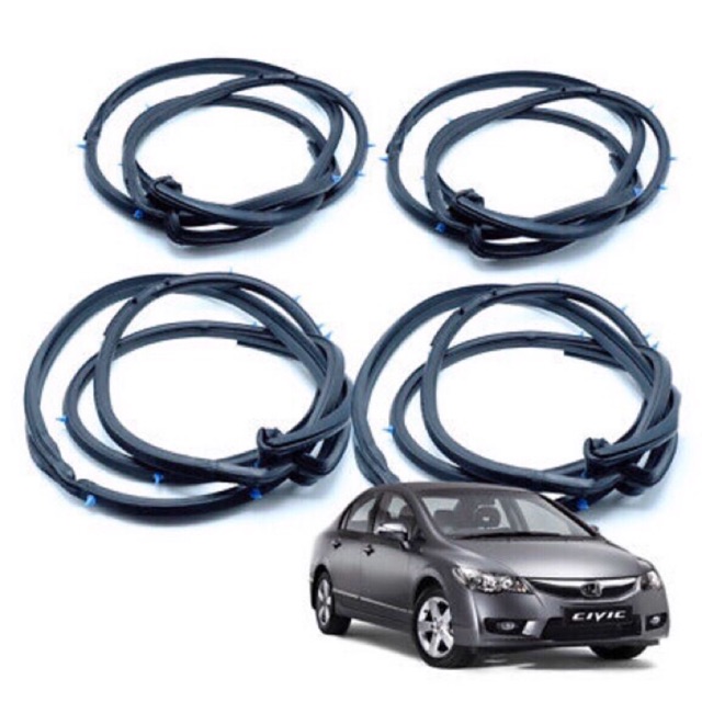 ยางขอบประตู Honda Civic Fd