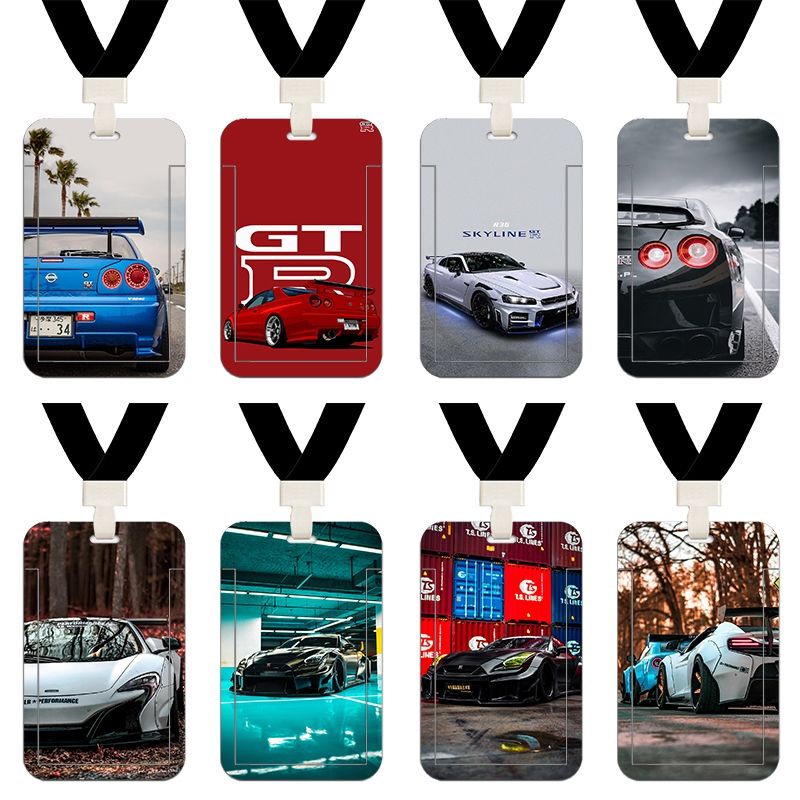 GTR Car Design Student Campus Holder for ID, Bank/ATM, Credit, School ID