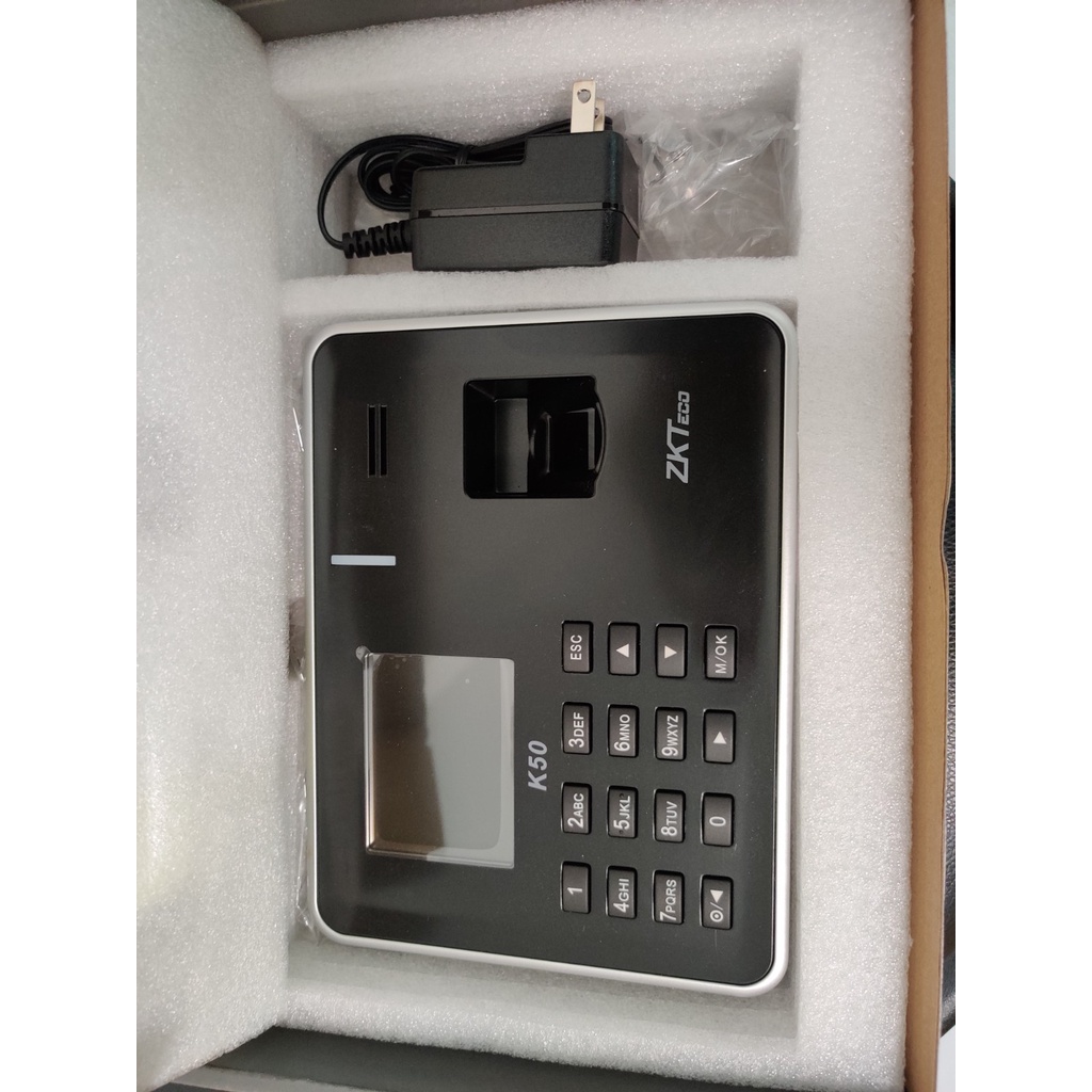 มือสอง ZKTeco เครื่องสแกนใบหน้า ลายนิ้วมือ ใช้งานง่าย รุ่น MB10-VL EFace10 K50 K20 LX50 เครื่องตอกบั