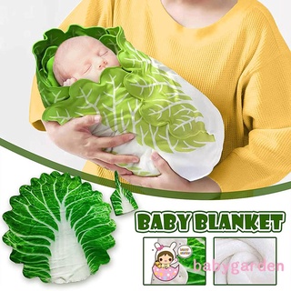 Babygarden ผ้าห่ม ผ้าโพกหัว อเนกประสงค์ พิมพ์ลายกะหล่ําปลี สําหรับเด็กทารกผู้ชาย และเด็กผู้หญิง