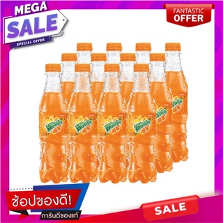 มิรินด้า น้ำอัดลม กลิ่นส้ม 345 มล. แพ็ค 12 ขวด Mirinda Soft Drink Orange 345 ml x 12 Bottles