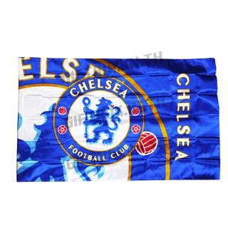 ธงสโมสรฟุตบอลเชลซี 150x90cm chelsea สิงห์บลูส์,สิงโตน้ำเงินคราม