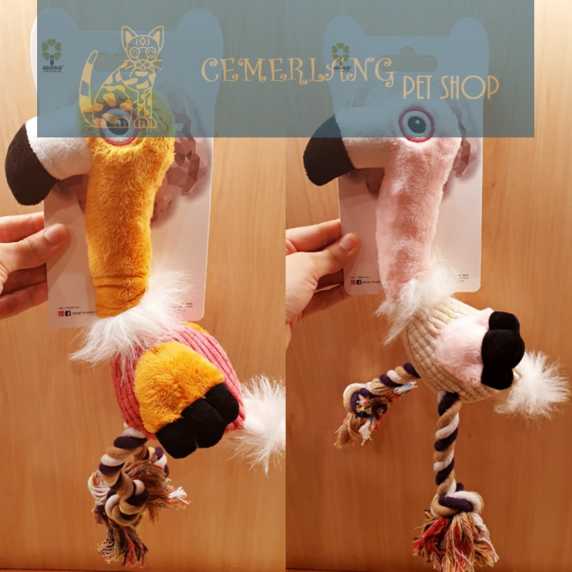ของเล่นสุนัข Agogo - Squeaky Ostrich