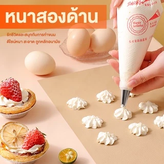 ส่งฟรี ถุงบีบครีมพลาสติกแบบใช้แล้วทิ้ง แบบหนาเหนียวพิเศษ มีให้เลือกซื้อ 3 ขนาด(S M L) ถุงบีบเค้ก 100ใบต่อชุด