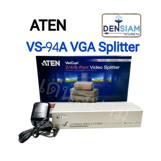 สั่งปุ๊บ ส่งปั๊บ🚀ATEN VS-94A  4-Port VGA Splitter VGA Splitter เข้า 1 ออก 4