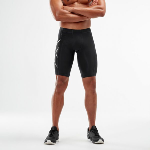 2XU กางเกงขาสั้น COMPRESSION SHORTS Men รุ่น MA3851B-BLKSIL