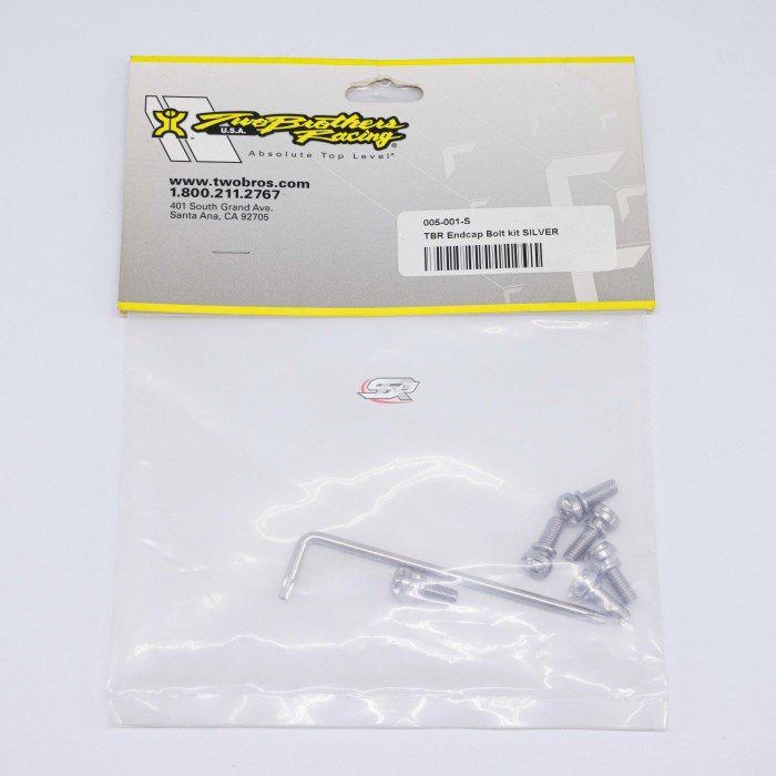 TWO BROTHERS SILVER SILINCER END CAP BOLT