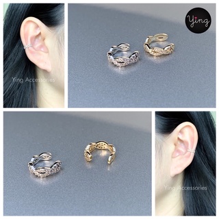 Ear Cuff งานเพชร CZ ชิ้นเล็กจิ๋วน่ารัก (1 ชิ้น)